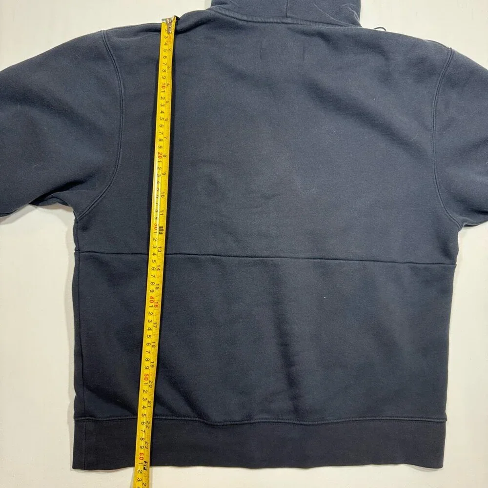 Nike Air Jordan “Ready for Takeoff” Hoodie Men’s M Black Fleece Lined Streetwear